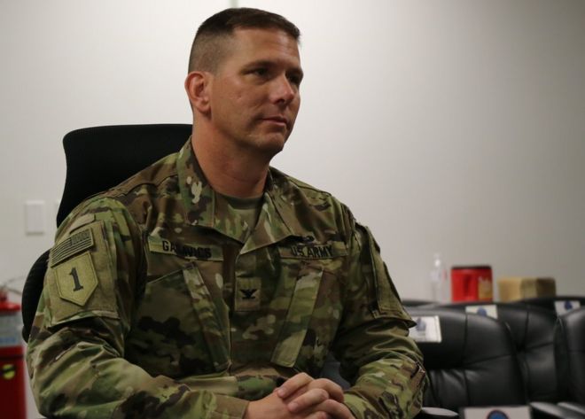 Полковник Стив Габавикс, командующий Объединенными силами содержания под стражей в заливе Гуантанамо