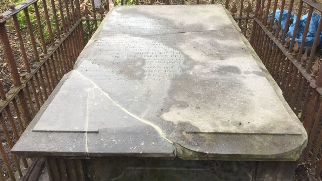 Фамильная могила Кэролайн Притерх