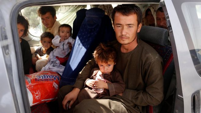 Image result for Hundreds of people fled fighting in Ghazni