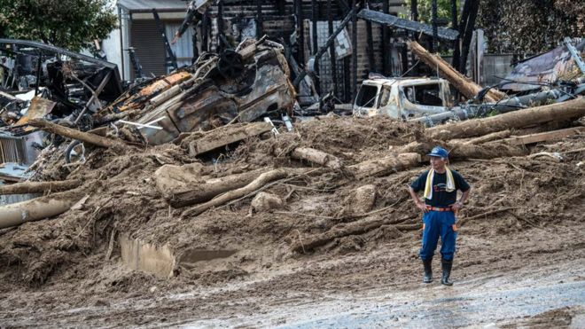 Çin’de sel ve toprak kayması: 25 ölü Çin’de sel ve toprak kayması: 25 ölü