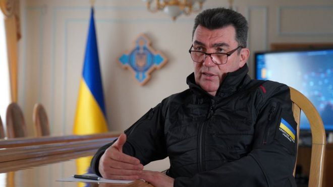 El secretario del Consejo Nacional de Seguridad y Defensa de Ucrania, Oleksiy Danilov.