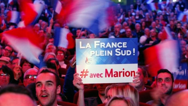 Кампания для Марион Марешаль-Ле Пен в Тулоне