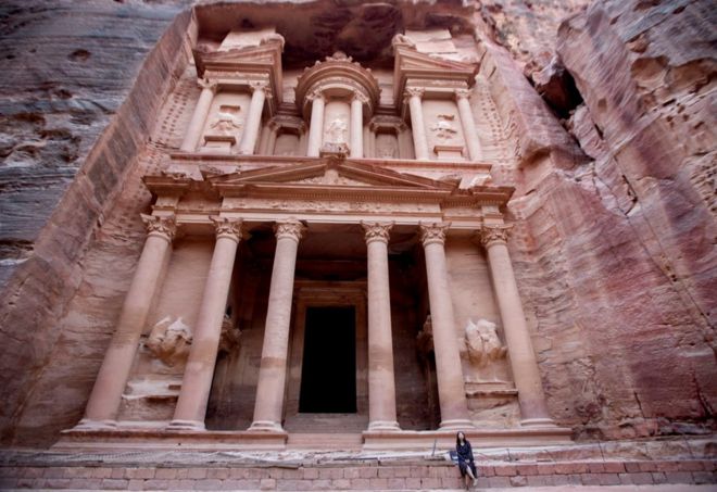 Mulher em Petra
