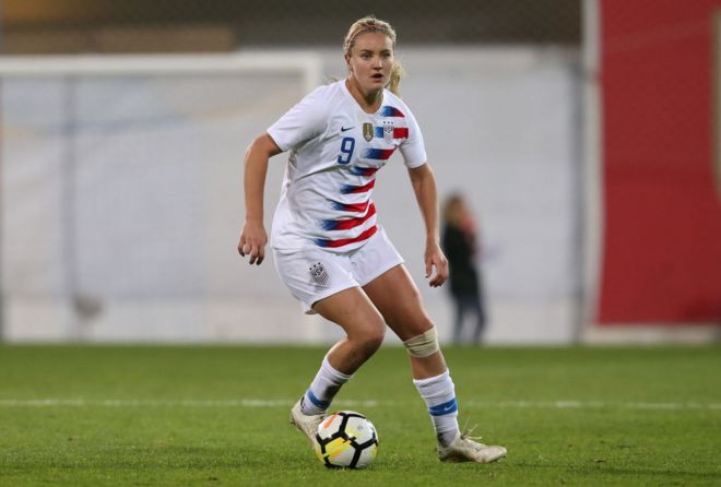 Lindsey Horan, jugadora EEUU