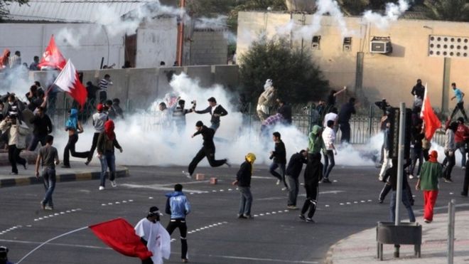 Протест в Бахрейне