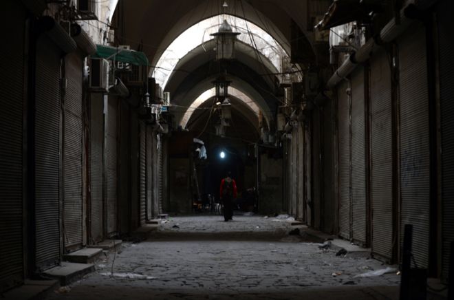 Старый город, Алеппо, 2012