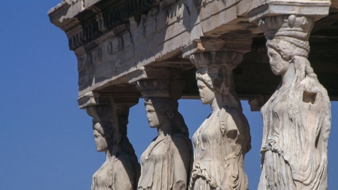 Greek statues
