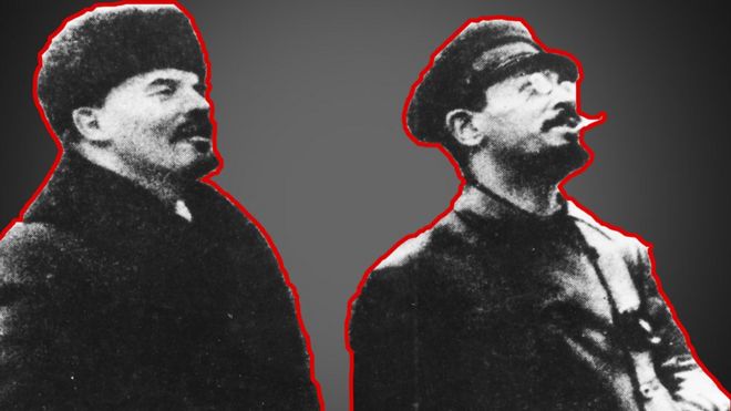 Lenin y Troski