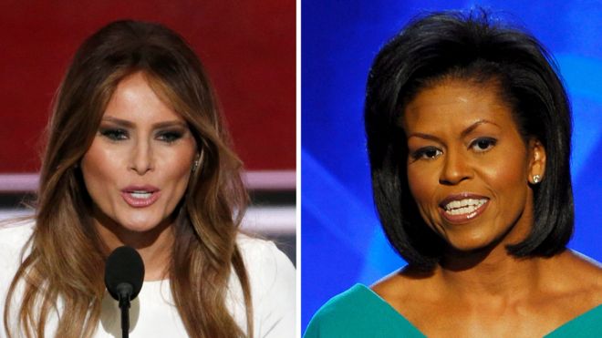 Teachers are thanking Melania Trump - BBC News