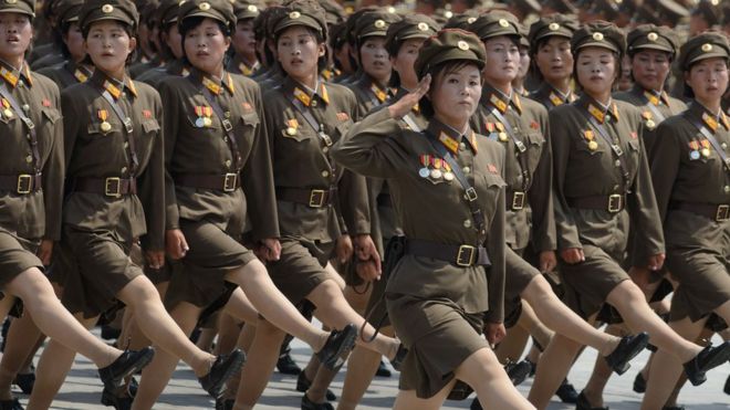 سربازان کره شمالی