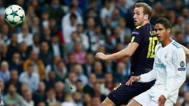 Tottenham ilifunga bao lake la kwanza dhidi ya Real Madrid baada ya kushindwa kufanya hivyo katika mechi nne