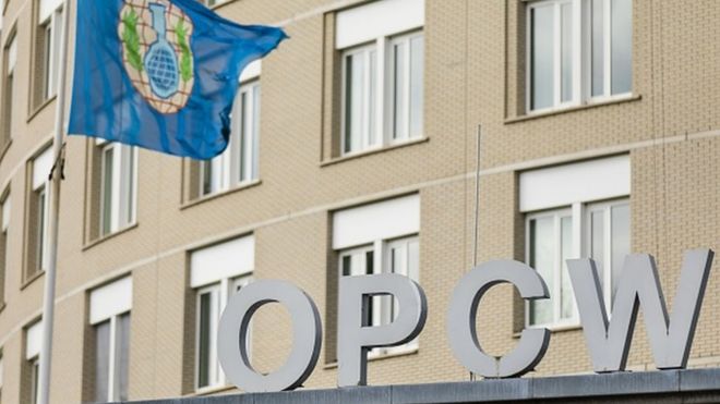 Штаб-квартира Организации по запрещению химического оружия (ОЗХО) в Гааге