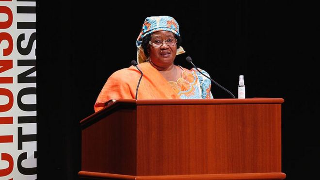 Joyce Banda est Ã  la fois la premiÃ¨re femme Vice-prÃ©sidente puis prÃ©sidente du Malawi.