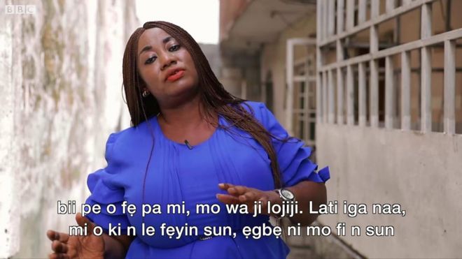 Obinrin kan to ni ọyan nla