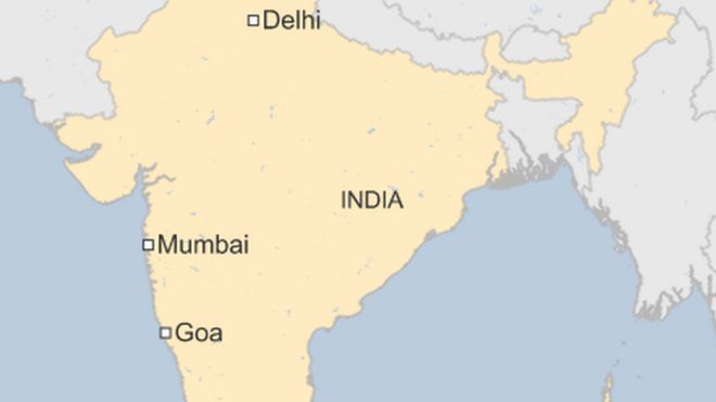 Карта Мумбаи Гоа