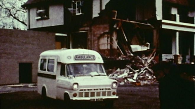 Последствия взрыва бомбы 1972 года