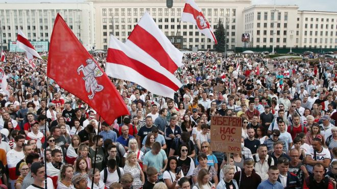 протест на площади Независимости