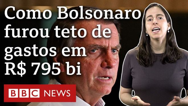 Bolsonaro dá entrevista em Brasília