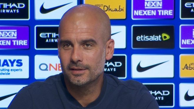 Guardiola anakabiliwa na marufuku uwanjani iwapo atavaa kipande cha nguo kuunga mkono wafungwa wa kisiasa katika eneo analotoka la Catalonia katika mechi ya Manchester City dhidi ya Arsenal katika kombe la fainali za Carabao siku ya jumapili. (Times - subscription required)