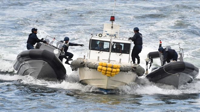Diễn tập của cảnh sát biển Nhật Bản và Philippines năm 2016