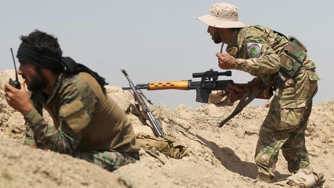 Soldados del ejército de Irak recuperan el control de Falluya de manos de Estados Islámico