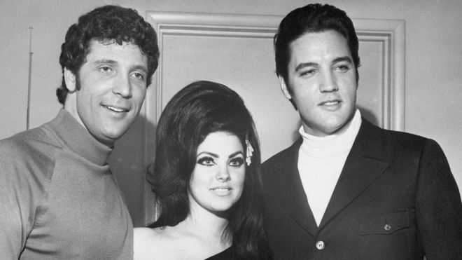 Tom Jones, Priscilla Presley and Elvis