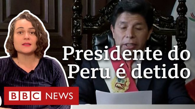O presidente do Peru, Pedro Castillo, foi destituído pelo Congresso nesta quarta-feira (07/12) após anunciar a dissolução da Casa e o estabelecimento de um "governo de exceção".