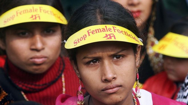 Индийская кампания против женского фетицида