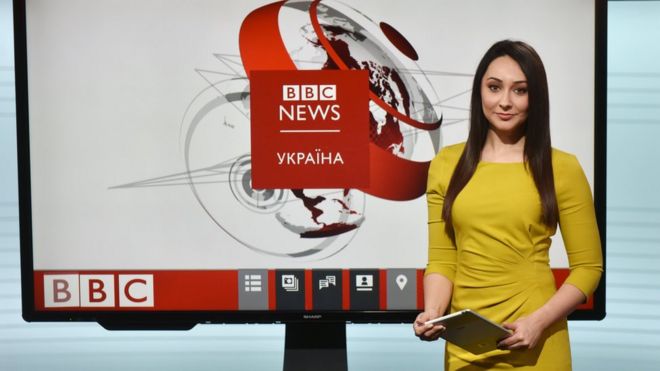 Ведуча програми новин BBC News Україна - Марія Коренюк
