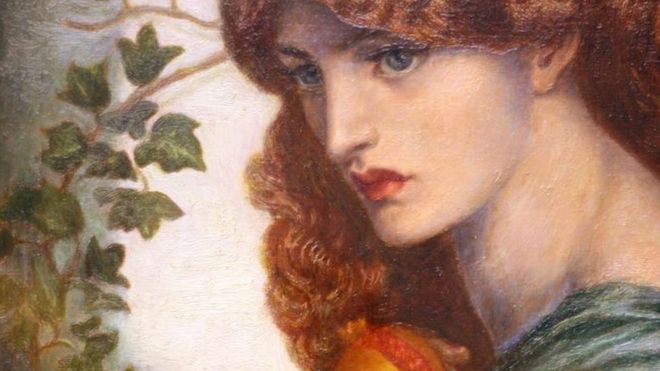 "Proserpina" (1874) de Dante Gabriel Rossetti