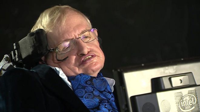 Stephen Hawking en 2017
