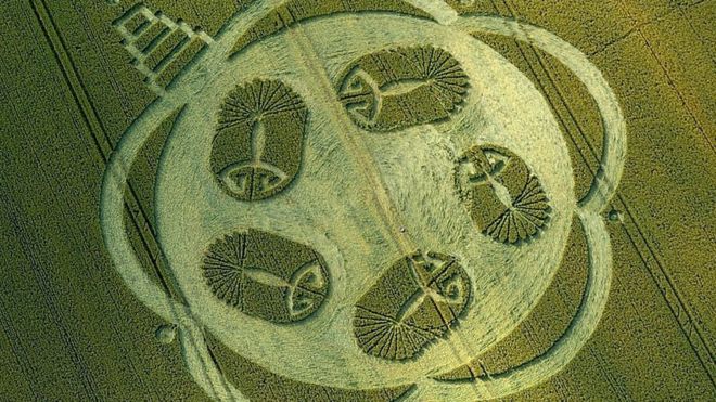 criminal damage warning over wiltshire crop circle increase bbc news cropcircle pictures