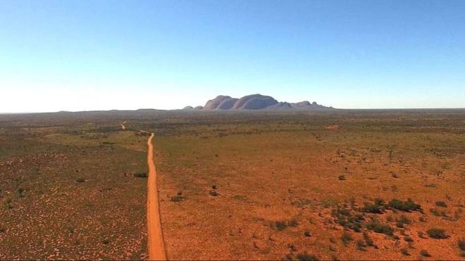 The Aṉangu Pitjantjatjara Yankunytjatjara area, in South Australia's remote north