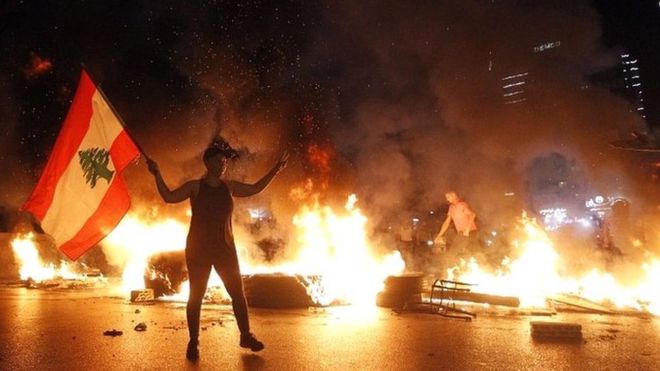 Протесты в Ливане 11 июня