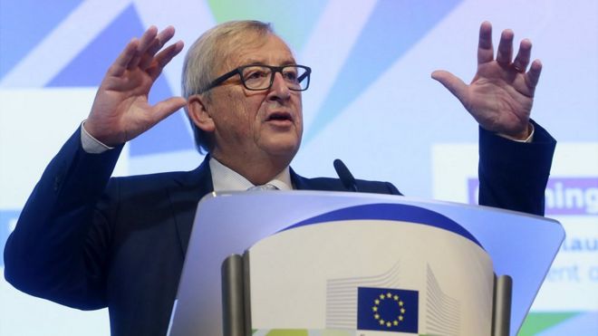 European Commission chief Jean-Claude Juncker, 8 Jan 18