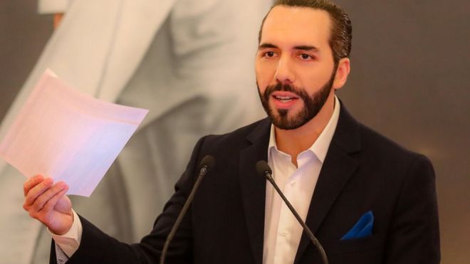 Nayib Bukele.