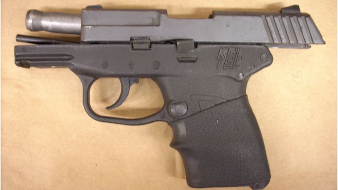 Gun used by Zimmerman