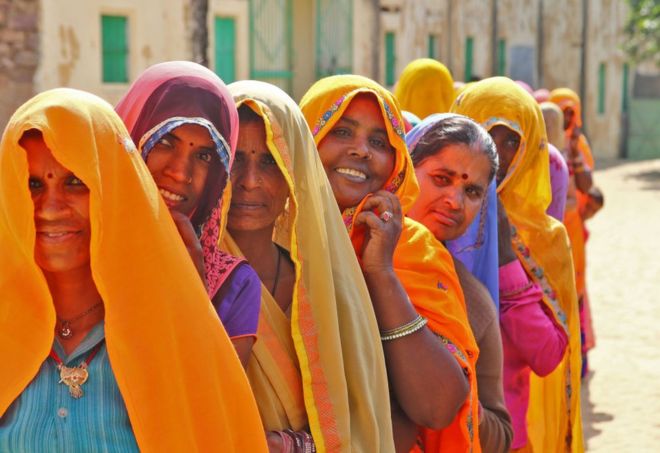 Индия женщины-избиратели