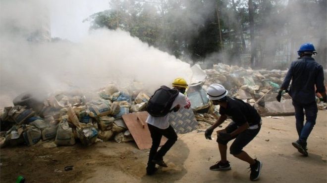 Protes di Myanmar, kudeta militer