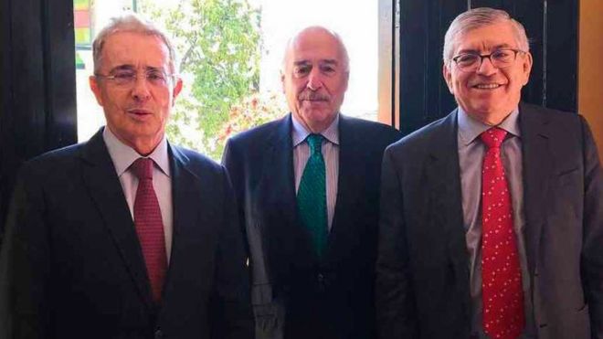 Uribe, Pastrana et Gaviria