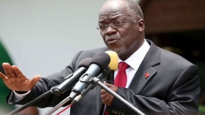 Rais wa Tanzania John Magufuli