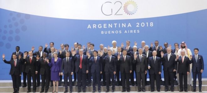 Лидеры G20 в Буэнос-Айресе