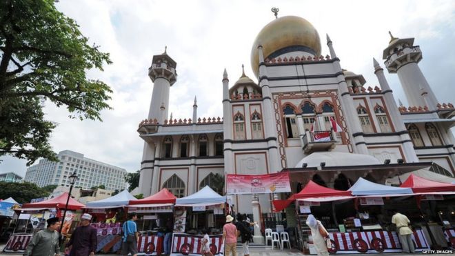 Mezquita en Singapur