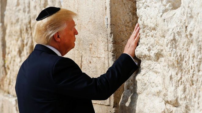 Trump Kudüs'te