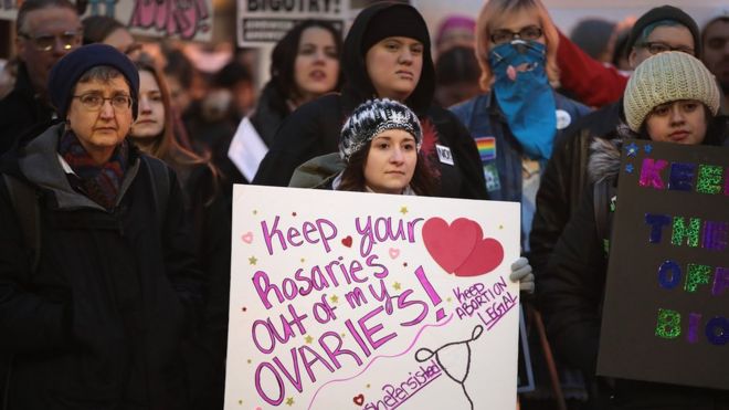 Про репродуктивных прав демонстрантов