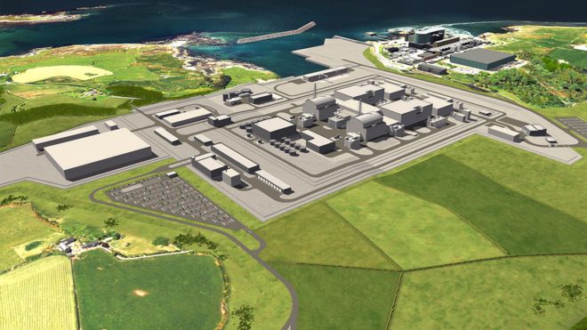 Запланированный сайт Wylfa Newydd