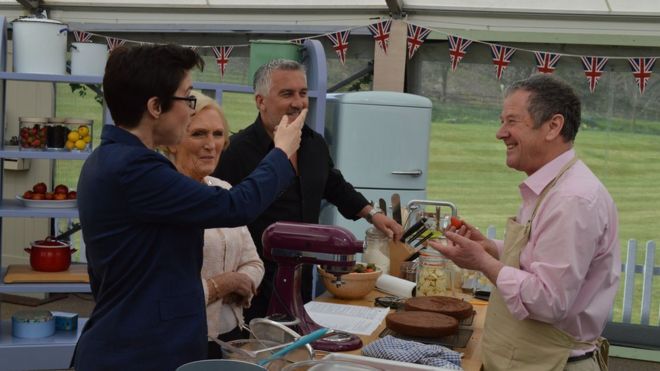 Ли на Великом британском Bake Off