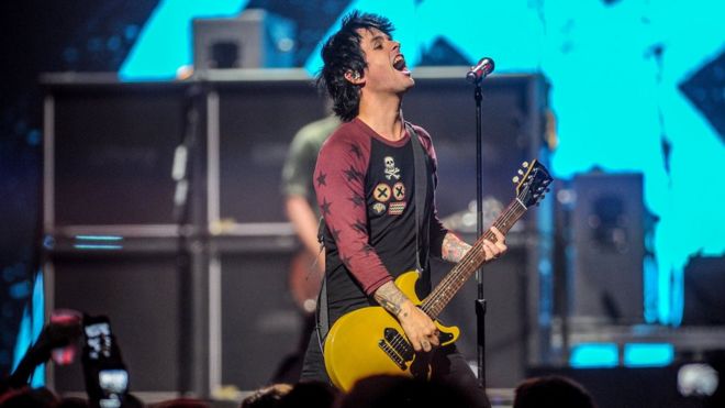 Билли Джо Армстронг из Green Day