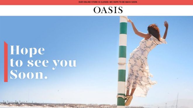 Скриншот сайта Oasis