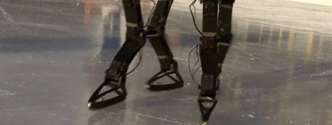 ETH Zirch на коньках робот